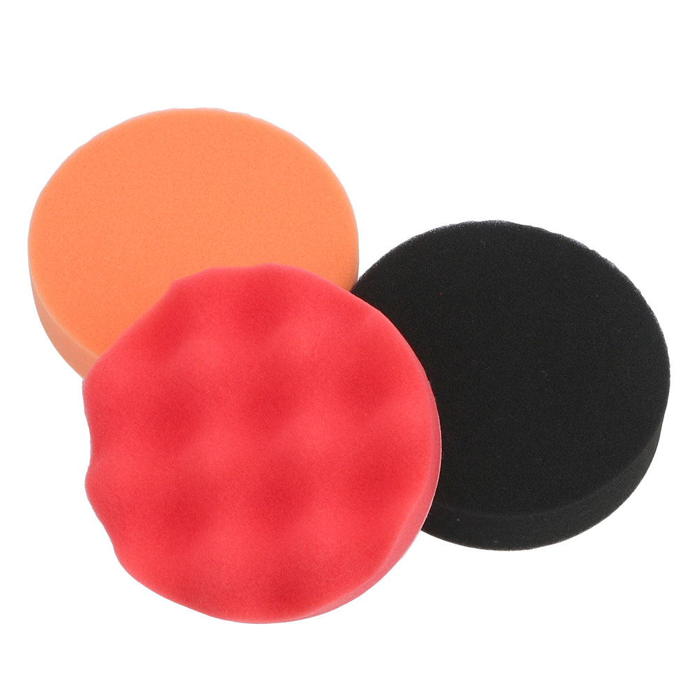Polish Pad Set Buffer - 12個セット ペイントケア バッファードリルホイール ポリッシャーアクセサリー スポンジ カーポリッシャー