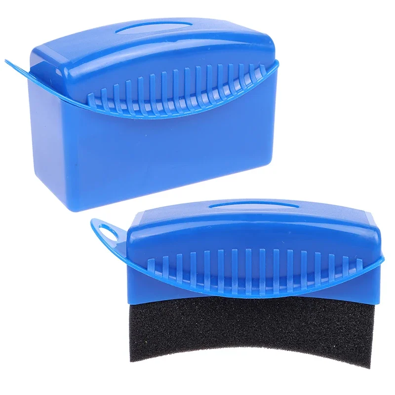 Wax Applicator Pad - 車用ホイールスポンジブラシ（蓋付きまたは蓋なし）-タイヤコンタークリーナー＆ドレッシングアプリケーター、ワックス研磨パッド、ディテイリングアクセサリー