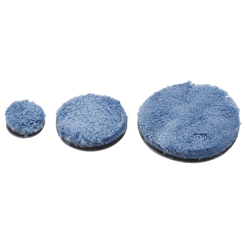 Polish Pad Set Buffer - ABJN-3X 磨きホイール バフ研磨 車美容 ワックスがけ 車磨きパッドセット