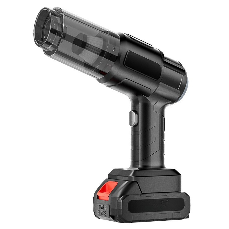 Dryer Car Blower - 車用ワイヤレス掃除機、家庭用強力ヘアドライヤー、インテリジェントブラシレスダストブロワー、家庭と車両両用