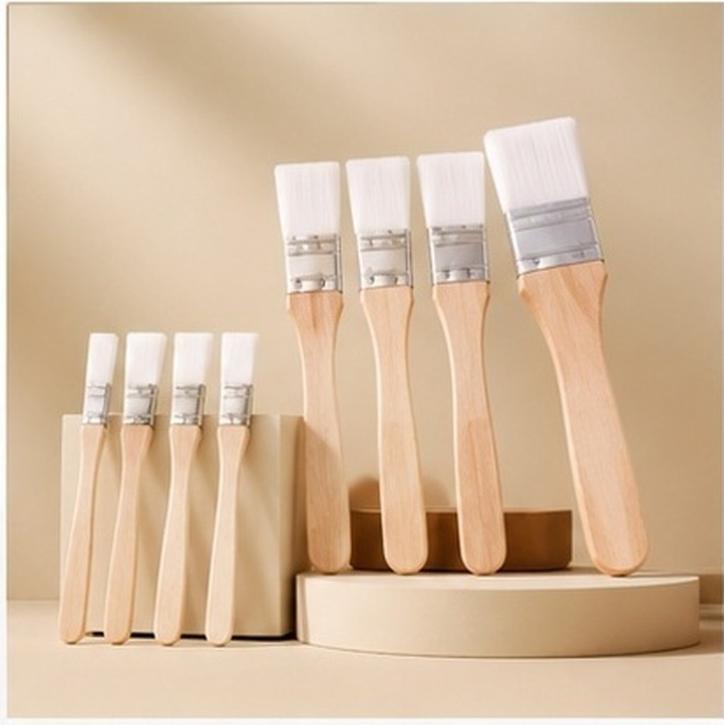 Detailing Brush Set - 18本入り壁用ペイントブラシセット、ハロウィン、クリスマス、新年用の家具塗装用ブラシ、ナイロン製ペイントブラシ、チップブラシ