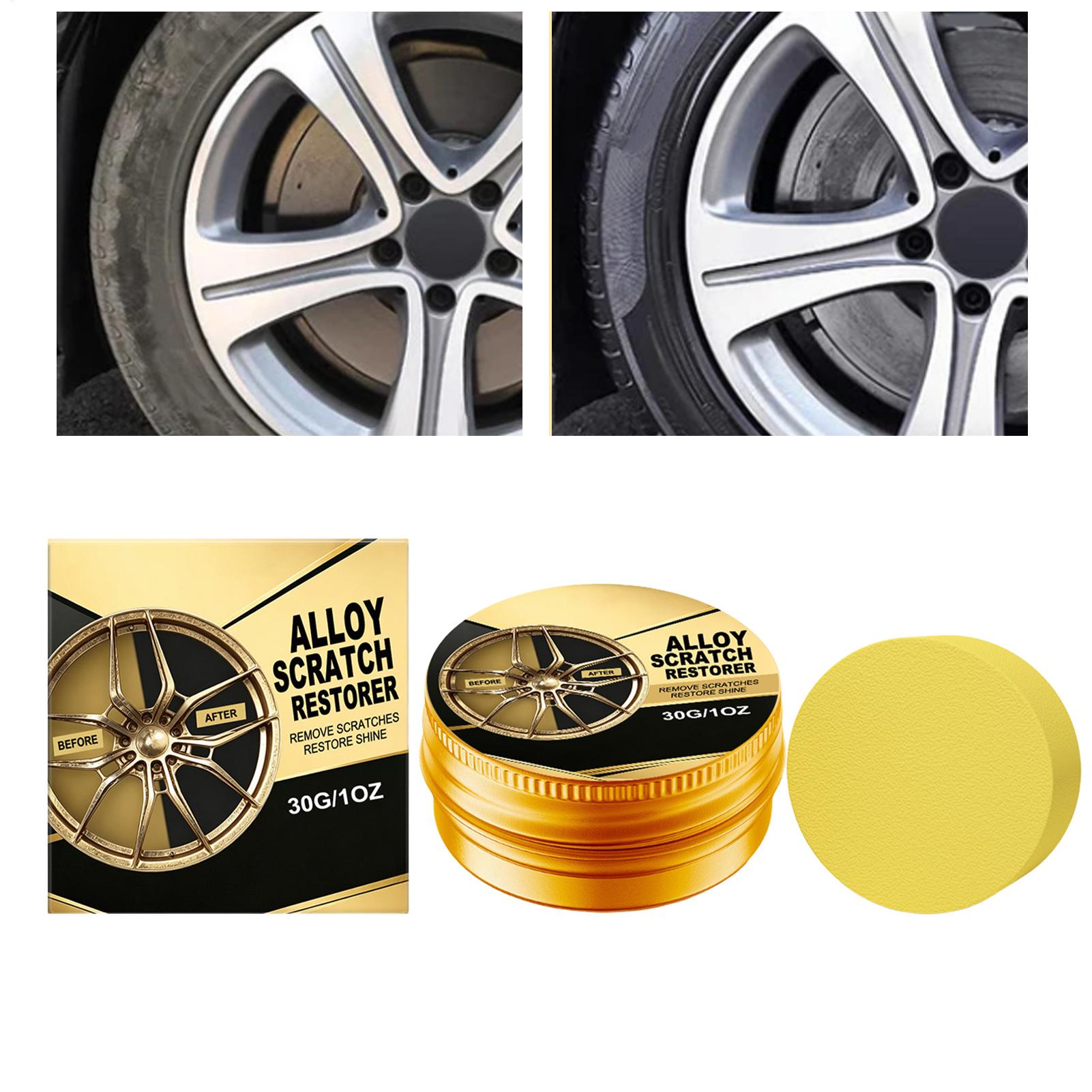 合金製ホイール修理キット 30g クリーナー、研磨ワックス、 - Wheel Cleaner Alloy のレビューと価格