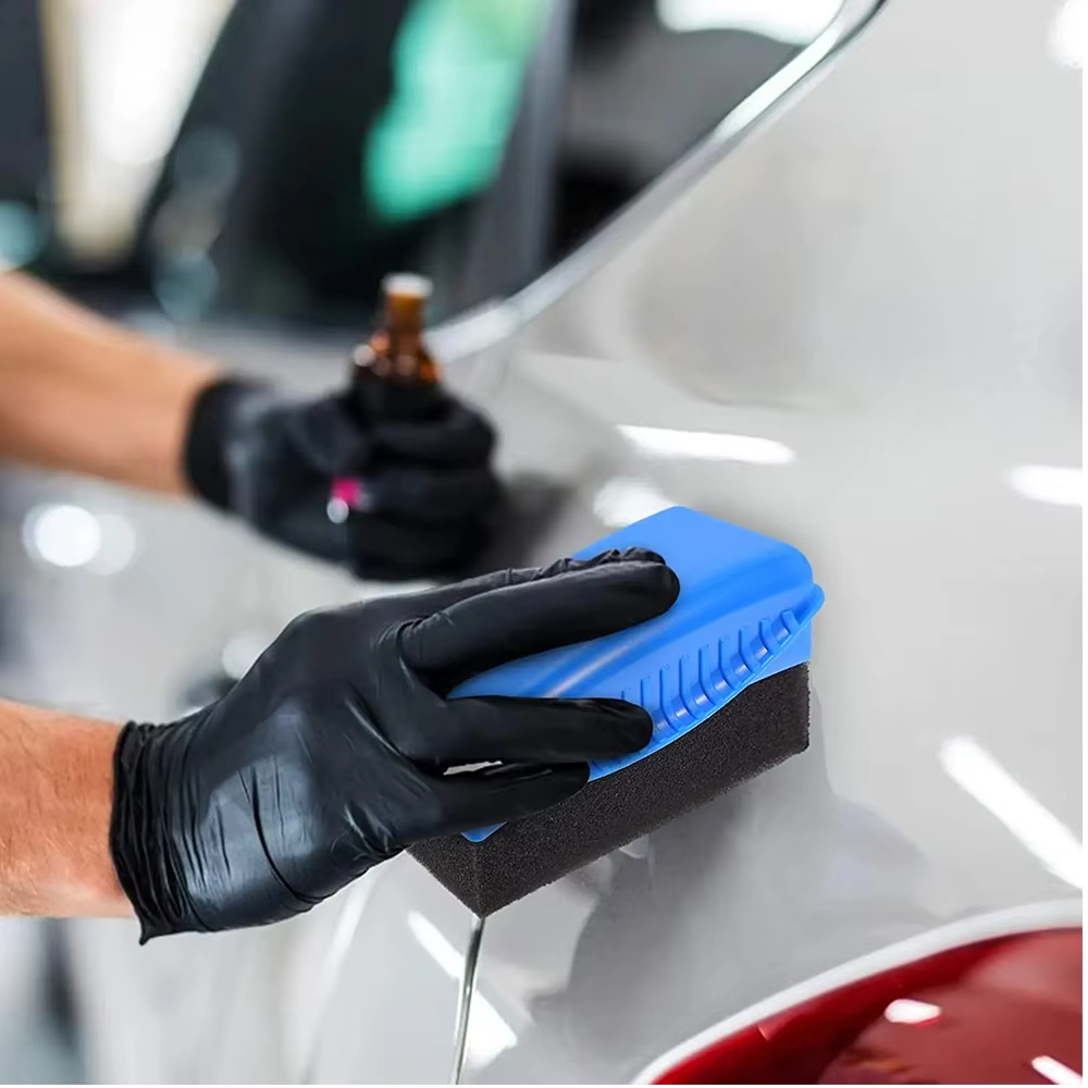 車用ホイールスポンジブラシ（蓋付きまたは蓋なし）-タイヤコン - Wax Applicator Pad のレビューと価格