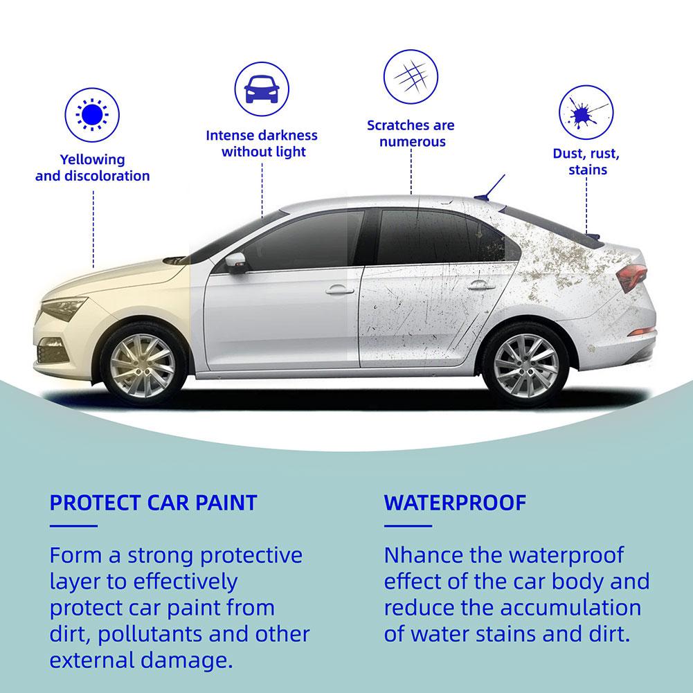 1-5個入りセラミックワックスクリーム 簡単塗布 チタンセラ - Car Wax Ceramic Coating のレビューと価格