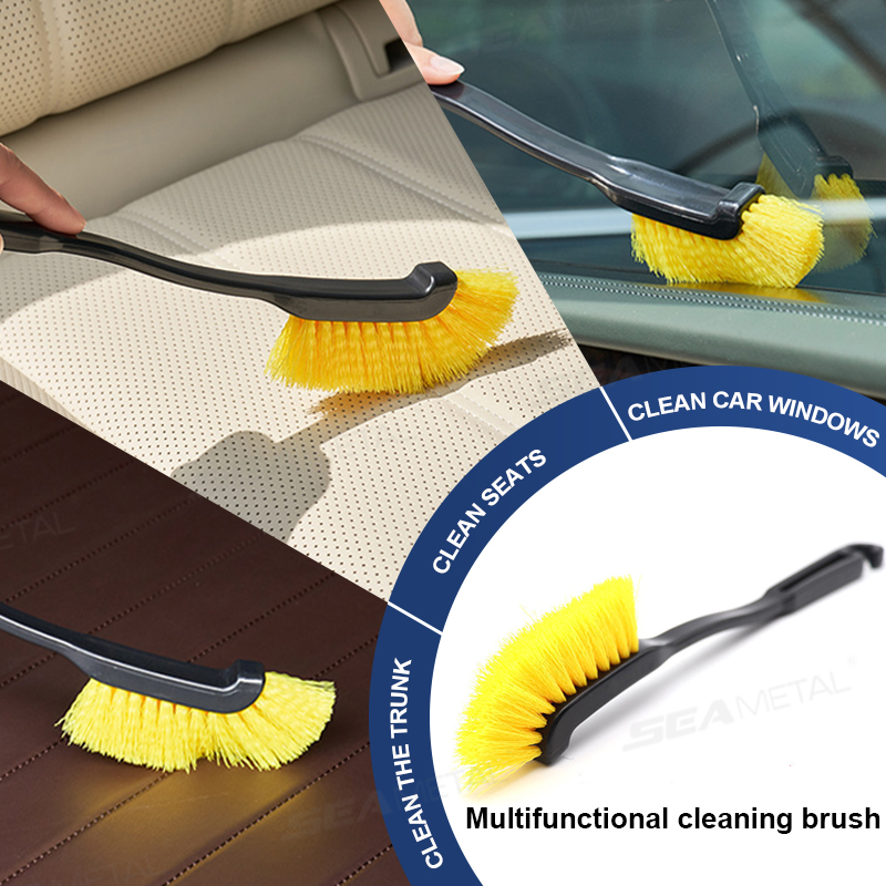 Seametal-車のタイヤリムのクリーニングブラシ、長いハ - Wheel Cleaner Alloy のレビューと価格