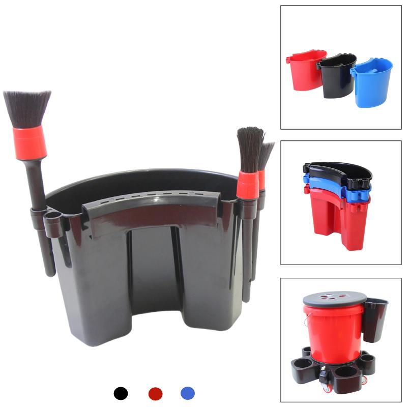 ユニバーサルバケットオーガナイザー 車用収納キット 外部吊り - Detailing Brush Set のレビューと価格