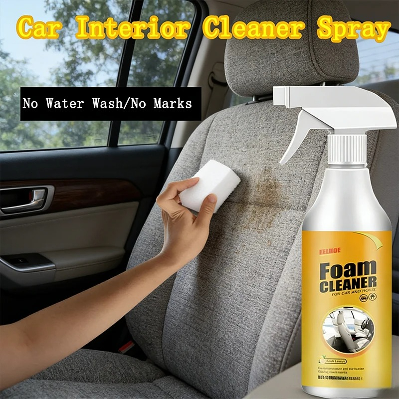 多機能車内装飾クリーナー 車内装飾シート水なし洗浄強力な脱脂 - Odor Eliminator Car のレビューと価格